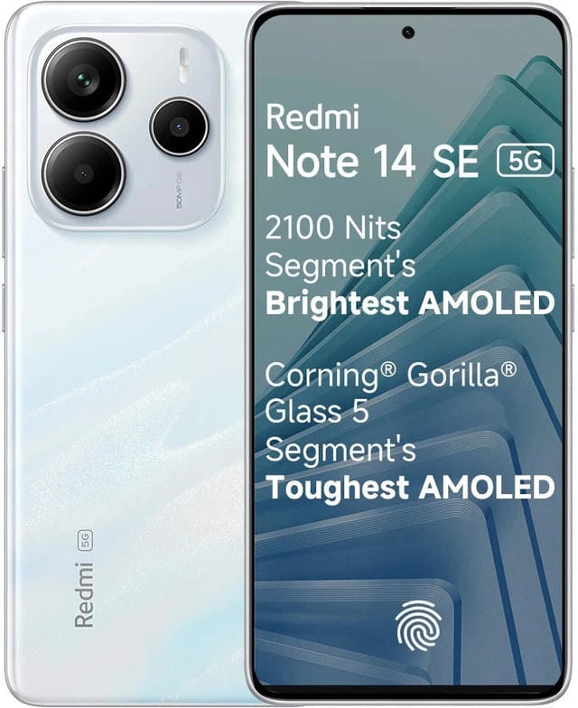 Redmi Note 14 SE 5G 8GB+128GB, 64MP AI Triple Camera